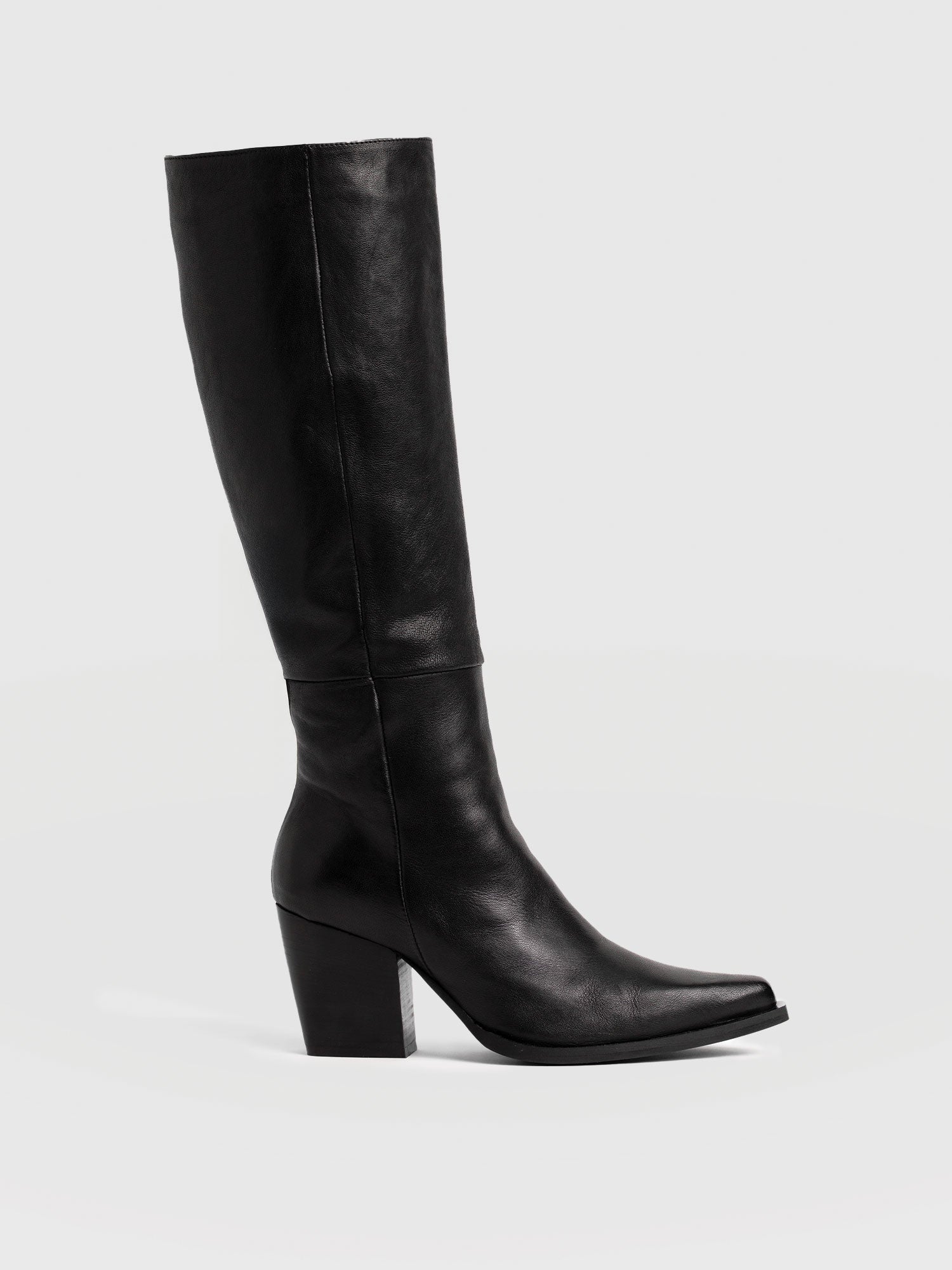 Dallas Knee High Boot - Black - Women's Shoes | Saint + Sofia® EU